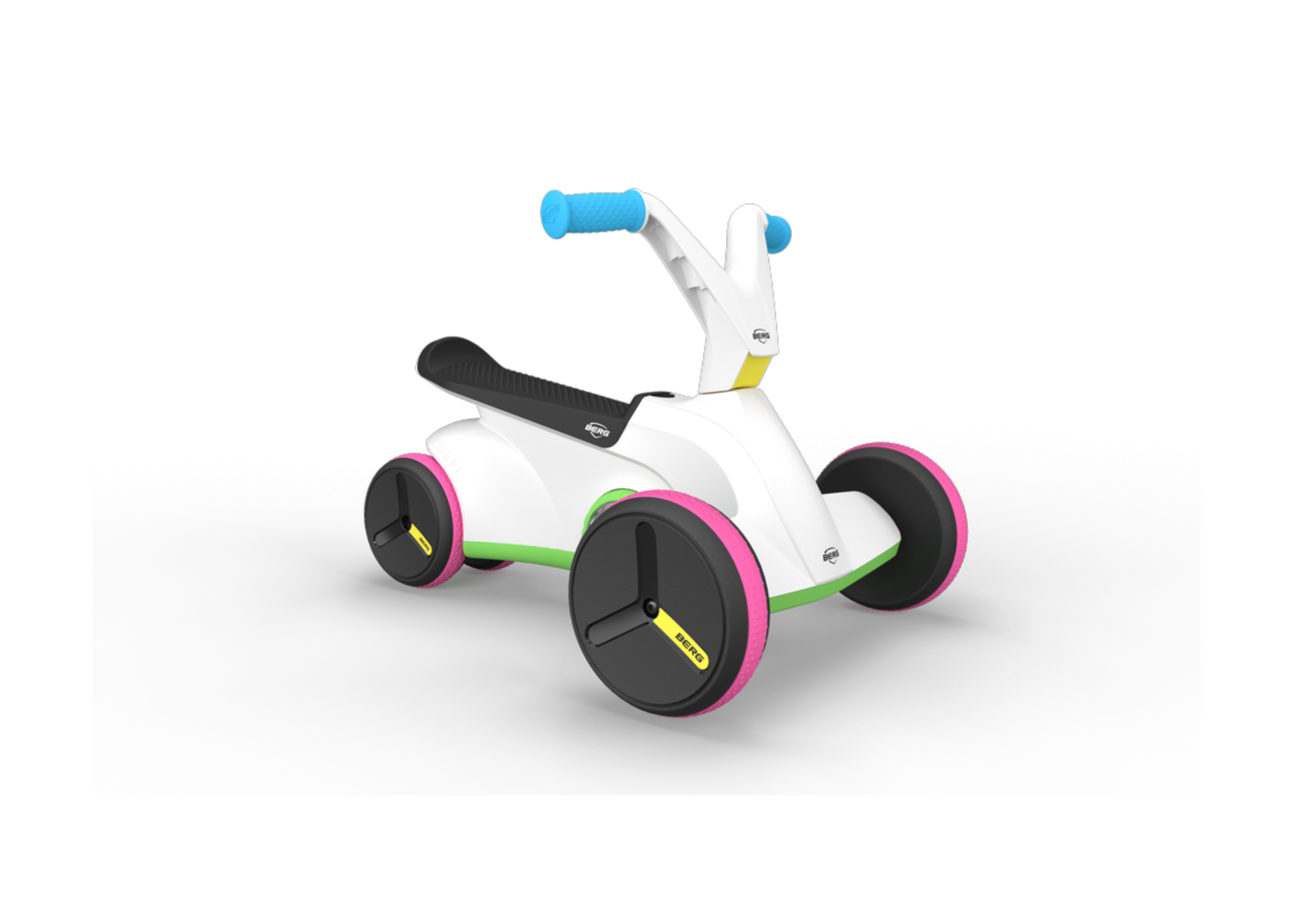 【高価値】 Go-Kart Pedal - Multicolour Twirl GO BERG for 10mo-2.5yrs Kids スポーツトイ・アクショントイ
